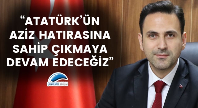 Başkan Makas: “Atatürk’ün aziz hatırasına sahip çıkmaya devam edeceğiz”