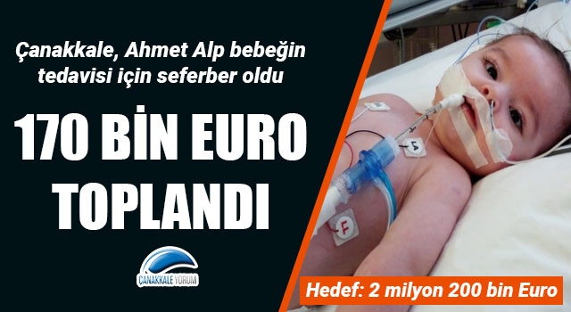 Ahmet Alp bebek için 170 bin Euro toplandı