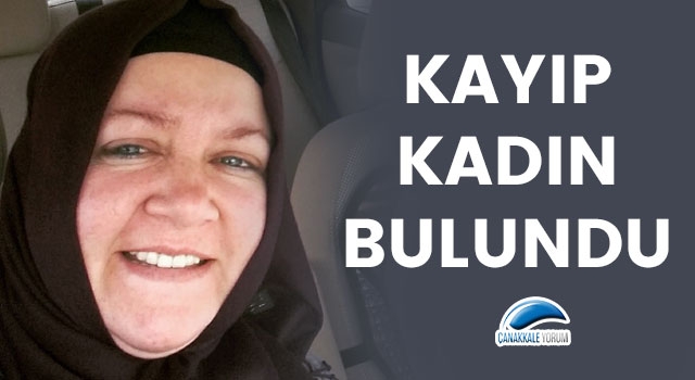 Kayıp kadın bulundu