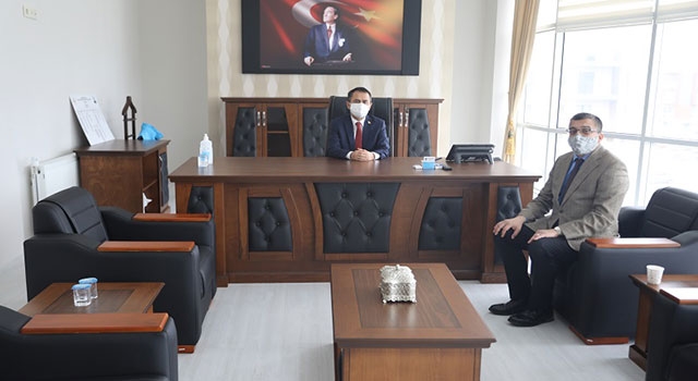 Başkan Öz'den, Vali Aktaş'a ziyaret