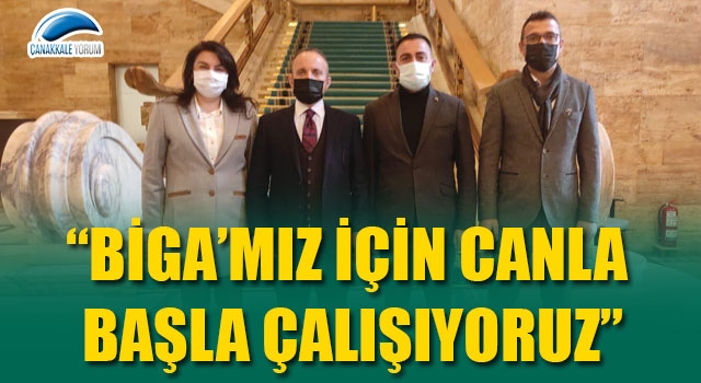 Başkan Erdoğan: “Biga’mız için canla başla çalışıyoruz”