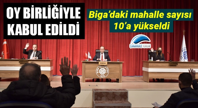 Biga’nın yeni mahallesi Esentepe oldu