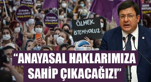 CHP’li Erkek’ten İstanbul Sözleşmesi’nin feshine tepki!