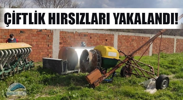 Çiftlik hırsızları yakalandı!