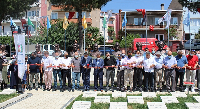 Çanlı Gaziler, Şehitler ve Türk Devletleri Anıtı açıldı