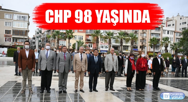 CHP’nin 98’inci kuruluş yıl dönümü kutlandı