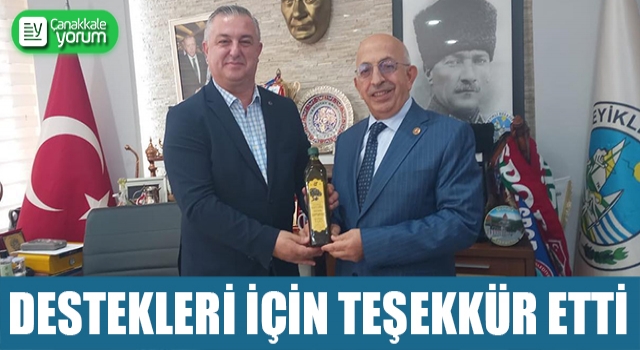 Rektör Murat’tan, Başkan Oruçoğlu’na ziyaret