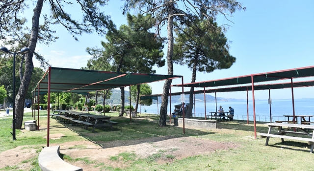 Güzelyalı piknik alanında yenileme çalışması - Çanakkale Yorum