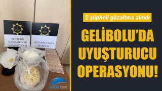 Gelibolu'da uyuşturucu operasyonu: 2 gözaltı
