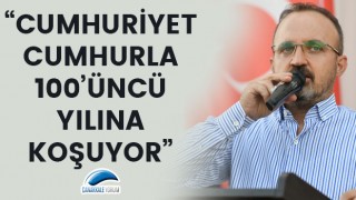 Bülent Turan: “Cumhuriyet, cumhurla 100’üncü yılına koşuyor”