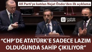 Nejat Önder’den ilk açıklama: “CHP’de Atatürk’e sadece lazım olduğunda sahip çıkılıyor”