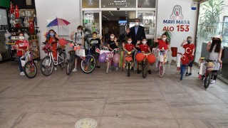 Çan’da en güzel bisiklet yarışması düzenlendi