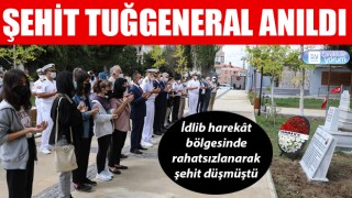 Şehit Tuğgeneral Sezgin Erdoğan anıldı