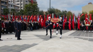 Çanakkale’de, 29 Ekim Cumhuriyet Bayramı çelenk töreni