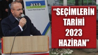 Bülent Turan: “Geyikli meydanından haykırıyorum: Seçimlerin tarihi 2023 Haziran”