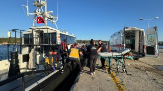 Sahil Güvenlik’ten yaralı vatandaşa tıbbi tahliye (Çanakkale Yorum)