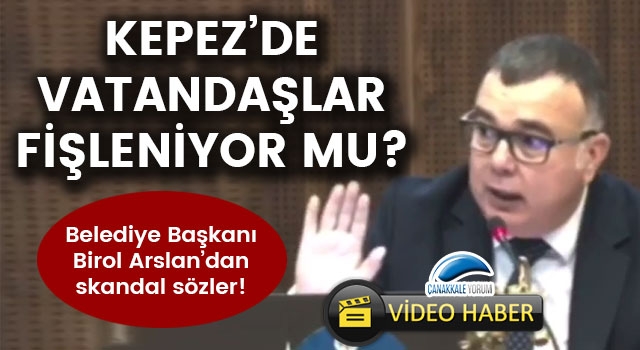 Başkan Arslan'dan skandal sözler! Kepez'de vatandaşlar fişleniyor mu?