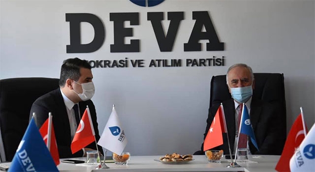 Başkan Gökhan'dan, DEVA Partisi'ne ziyaret