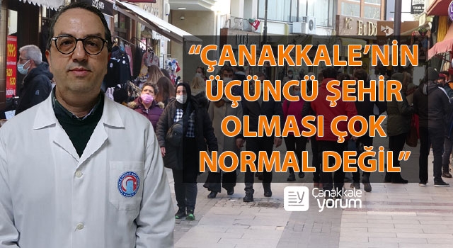 Alper Şener: “Çanakkale’nin üçüncü şehir olması çok normal değil”