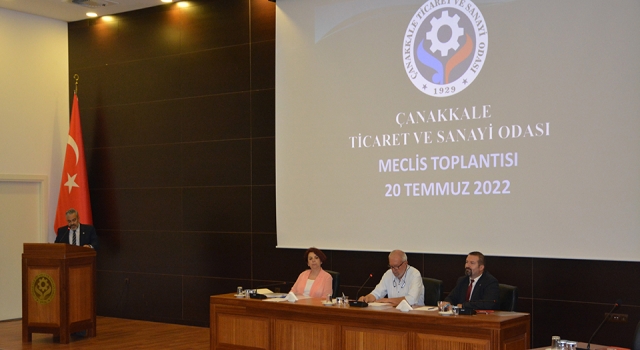 ÇTSO Temmuz ayı Olağan Meclis Toplantısı yapıldı