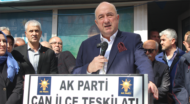 AK Partili Gider: “Çan’da 5 yıldır fetret dönemi yaşandı”