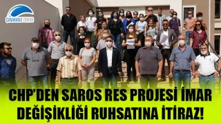 CHP'den Saros RES Projesi İmar Değişikliği Ruhsatına itiraz!