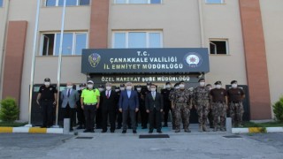 Vali Aktaş'tan, Özel Harekat Şube Müdürlüğü'ne ziyaret