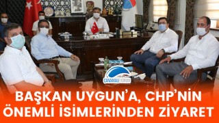 Başkan Uygun’a CHP’nin önemli isimlerinden ziyaret