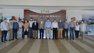 CHP heyetinden ÇTSO’ya ziyaret