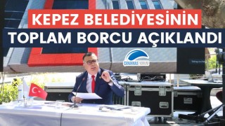 Kepez Belediyesinin toplam borcu açıklandı