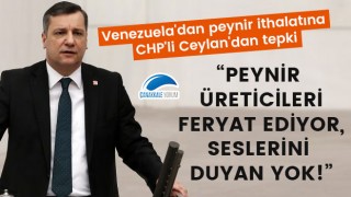 Venezuela'dan peynir ithalatına CHP'li Ceylan'dan tepki: "Peynir üreticileri feryat ediyor, seslerini duyan yok!"