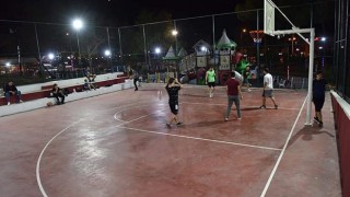 Çan Belediyesi yeni basketbol sahası hizmete girdi