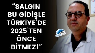 Alper Şener: "Salgın bu gidişle Türkiye'de 2025'ten önce bitmez!"
