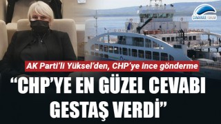 Esra Yüksel: "CHP'ye en güzel cevabı Gestaş verdi"