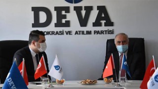 Başkan Gökhan'dan, DEVA Partisi'ne ziyaret