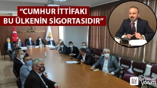 Bülent Turan: “Cumhur İttifakı bu ülkenin sigortasıdır”