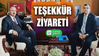 Başkan Öz’den, AK Parti’li Turan’a teşekkür ziyareti