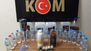 Çanakkale polisinden sahte alkol operasyonu
