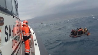 Ayvacık açıklarında 66 kaçak göçmen kurtarıldı