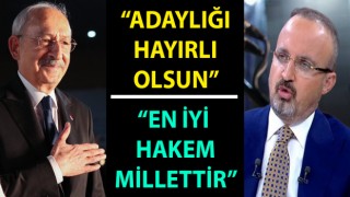 AK Partili Turan: “Kılıçdaroğlu’nun adaylığı hayırlı olsun. En iyi hakem millettir”